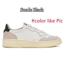 New Medalist Sneakers Designer Shoes for Men Women Action Two-tone Leather Suede Low USA Mens Casual Outdoor Trainers Size 36-44 hz