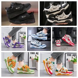 Designer Casual Shoes Sneaker Luxury Shoes Walking Men Women Running Trainers Black Navy Blue Sports trainer GAI