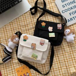 8A Designer Shoulder Bags Cute Canvas Small Bag Female 2024 Japanese Harajuku Diagonal Wild Student Girl For Women