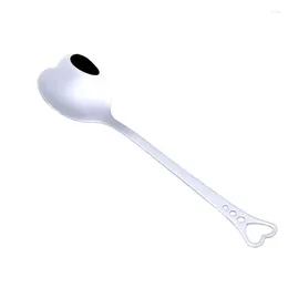 Coffee Scoops Love Convenient Safety Small Portable Household Spoon Fashion Practical Beautiful Kitchen Simple Stainless Steel