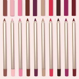 15 Colors Lipliner Multicolor Waterproof Long-lasting Pigment Private Label Lip Liner Custom Bulk Makeup Pencil All Lips Tints