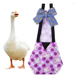 Other Bird Supplies Diapers Reusable Pet Chicken Diaper Bow Tie Duck Waterproof For Hens