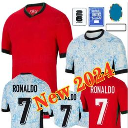 Soccer Jerseys 24 25 Portugal BFERNANDES soccer jerseys national team European Cup BRUNO FERNANDES FELIX RONALDO Bernardo Diogo J JOAO CANCELO football shirt Kits s