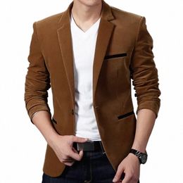 2023 Autum Veet Wedding Dr Coat Mens Blazer Jacket Fi Casual Suit JacketStage DJ Men's Busin Blazers Costume Homme Y255#