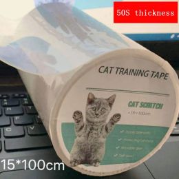 Embossing Pet Cat Scratcher Pvc Pad Home Furniture Antiscratch Protector Cat Kitten Playing Mat Sofa Guard Clear Sticker