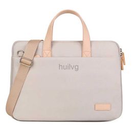 Laptop Cases Backpack Lightweight Bag Portable Women Business Shoulder Messenger 14/15 Inch Handbag Waterproof Storage Bags Briefcases 24328