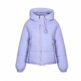 winter Short Hooded Down Snow Jacket Female Loose Cott Padded Parka Coat Women 2023 New Warm Thicken Windbreaker Outerwear n9BO#