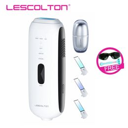 Lescolton IPL Epilator Laser Cooling Permanent Hair Removal Bikini Trimmer Electric Women Men Depilador a laser Home Use 240320