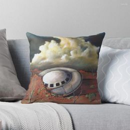 Pillow Alien Landscape Throw Cover Polyester Pillows Case On Sofa Home Living Room Car Seat Decor 45x45cm