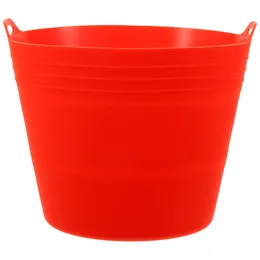 Take Out Containers Grease Drum Liner Bucket For Barbecue Silicone Folding Grill Accessories Accessory Foldable