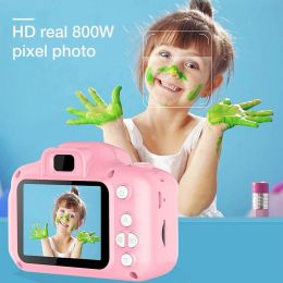 Children Camera Waterproof 1080P HD Camera Video Toys 2 Inch Colour Display Kids Cartoon Cute Outdoor Camera SLR Camera Kid Toy LXL27