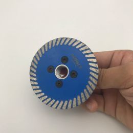 Zaagbladen Mini Turbo Diamond Blade 75 mm with Flange M14 or 5/811 for Concrete Granite Flooring Tiles Ceramic Cutting Tool Carving Disc