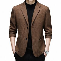 2022 Men Suit Jacket Casual Blazers Men Formal Jacket Popular Design Men Dr Suit Coats Busin Mens Blazer Plus Size S-4XL J6OA#