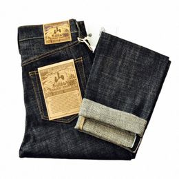 saucezhan EX316-BO-mountain Jeans for Men Furinkazan Seedge Raw Denim Jeans STRAIGHT Fit 16.8 OZ Sier-plated Butts Q1rF#