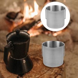 Wine Glasses Outdoor Water Cup Coffee Glass Metal Drinking Camping Mug Tumbler For Stainless Steel Multi-function