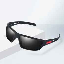 Outdoor Eyewear Men Polarised Sunglasses Sport Model Anti-dust Driving Glasses Dazzling Colour Film