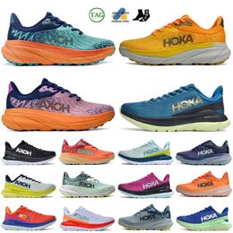 hokka Boondi Sneakers Shoes hokkas oonE oonE Cliftoon 8 9 Black White Shock Absorbing Road Carboon x2 Men Women Running Sneakers Climbing Runner Trainers