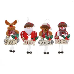 Christmas Decorations Decoration Letters Pendant Durable Creative Decorative Toy For Holiday Party