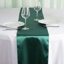 Table Cloth Satin Ding Flag High Density Lock Edge Wedding Decoration Colour Tablecloth