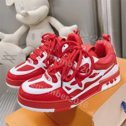 2024 Designer skate sneakers women men mesh abloh sneaker platform virgil maxi casual shoes lace-up runner trainer bread shoe 35-47 R38