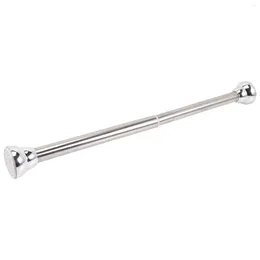 Shower Curtains Stainless Steel Curtain Rod Reach Stick Closet Pole Expandable Tension