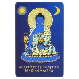 Miniatures 2024 Medicine Buddha Card Decor Card Bring Good Luck w5501