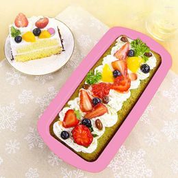 Baking Moulds Food Grade Silica Gel Small Rectangle Non-stick Toast Bread Cake Mold Loaf Tin Silicone Bakeware Pan Decorating Tools