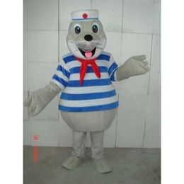 Mascot Costumes Foam Seal Sailor Doll Cartoon Plush Christmas Fancy Dress Halloween Mascot Costume