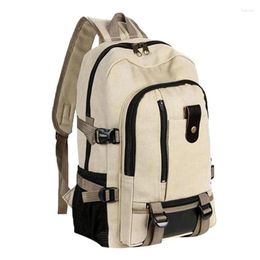 School Bags Unisex Double-Sided Rucksack One-Shoulder Backpack Outdoor Hiking