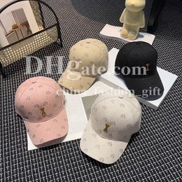 Designer Baseball Cap Luxury Golf Cap Diamond Design Hat For Men Women Sports Canvas Breathable Hat Summer Sun Prevent Hat Vacation Hat
