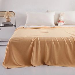 Blankets Summer Bamboo Fibre Ice Silk Thin Blanket Diamond-shaped Towel Baby Air-conditioning For Beds