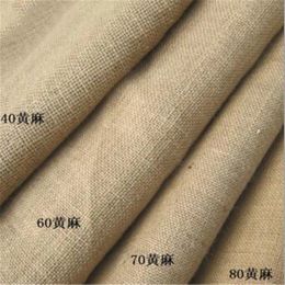 Fabric 150160cm width Natural Hemp Fabric linen Jute Fabric Cloth Garments Window Desk Crafts carpet foot cloth G1509