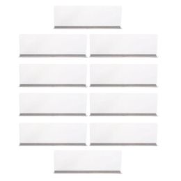 Racks 10 Pcs Partition Plate Shelves Kitchen Cabinets Shelf Clapboard Clothing Closet Shelf Dividers Magnet Supermarket Shelf Dividers