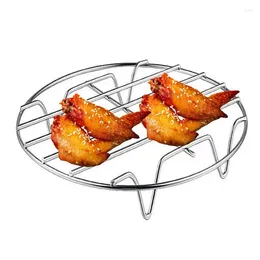 Double Boilers Stainless Steel Steamer Rack Steaming Tray Multifunction Stuffed Bun Eggs Grill Steam Stand Shelf For Kitchen Cooking Gadgets