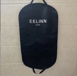 Storage Bags Designer Black Luxury Letters 20 pieces/lot Wholesale Suit Dust Cover Size 60*120cm Portable Travel Business Folding Hanging Clothes Bag