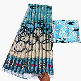 Fabric High Quality African Satin Fabric Organza Silk Satin Silk Fabric For Party Dress 4+2yards