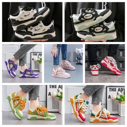 Designer Casual Shoes Sneaker Luxury Walking Men Women Running Trainers Black Navy Sports trainer GAI comfort Thick bottom