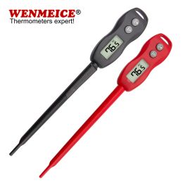 Gauges Wenmeice Instant Read Digital Meat Thermometer Magnetic Waterproof Food Cooking Backlight for Kitchen Oven BBQ Grill
