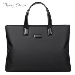 Unisex Briefcase Fashionable Handbag Large Capacity Business Waterproof Document Bag Mens Travel Big 240320