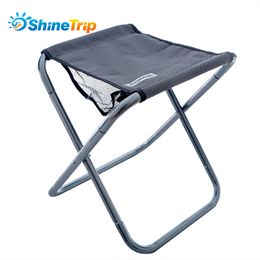 Aluminum alloy oversized portable folding stool train painting, small horse Zhajia coarse household exposed camping and picnic stool