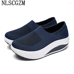 Casual Shoes Slip On For Women Sneaker Running Woman Platform Sneakers Loafers Ladies Zapatillas