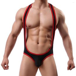 Underpants Sexy Men's Underwear Cueca Gay Male Soft Solid Colour Buttock Breathable Ropa Interior Hombre