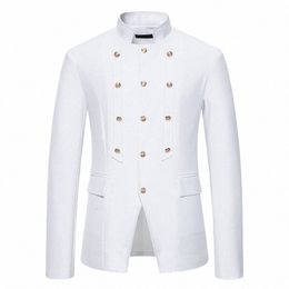 new Fi Men's Palace Blazer Jacket Medieval Luxury Suit Party Cosplay Costume Male Handsome Wedding Gentleman Blazer Coats s3Q8#