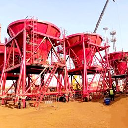 Customising all kinds of construction engineering machinery wharf port machinery equipment drum tunnel trolley ore loading funnel Factory direct sales