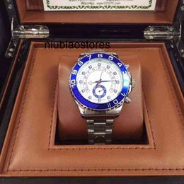 Relógio 40mm Master Atacado e Varejo Caixa de Aço Inoxidável Fivela Dobrável Beacons Cerâmicos Vidro Safira Quatro Agulhas Designer à prova d'água 8mgb