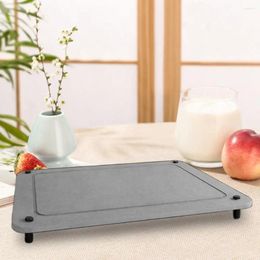 Table Mats Quick Drying Mat Kitchen Counter With Non-slip Base Insulation Legs For Easy Home Tea Dishes