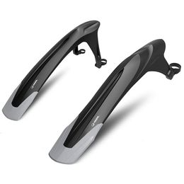 RBRL Bicycle Mudguard Set Durable Innovative Mudguard PP Soft Plastic Mudguard MTB Bike Fender Adjustable Bicycle Wings 28 Inch 240318