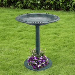 Baths Style Bird Bath Standing Weather Resistant Decoration Lightweight Birdbaths for Backyard Yard Courtyard Lawn Housewarming Gift