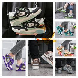 Designer Casual Shoes Luxury Shoes Men Women Trainers Black Vintage Distressed Sports trainer Genuine GAI Free shipping