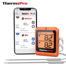 Gauges ThermoPro TP920 150M Wireless Meat Thermometer Kitchen Cooking Oven BBQ Digital Thermometer With Dual Probe For Grilling